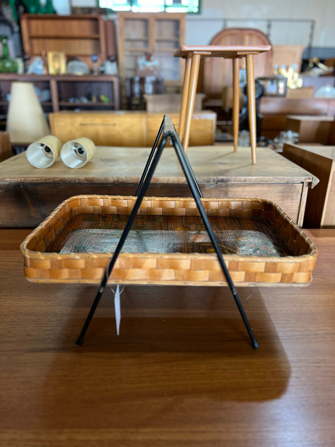 Tablett Tabletttischchen Tischchen Mid Century Vintage