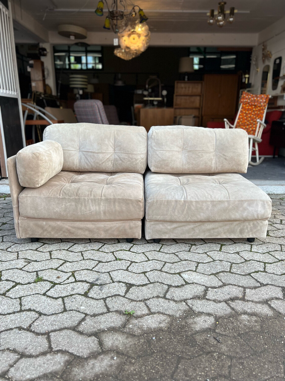 Sofa Couch Daybed Liege Modulsofa Vintage