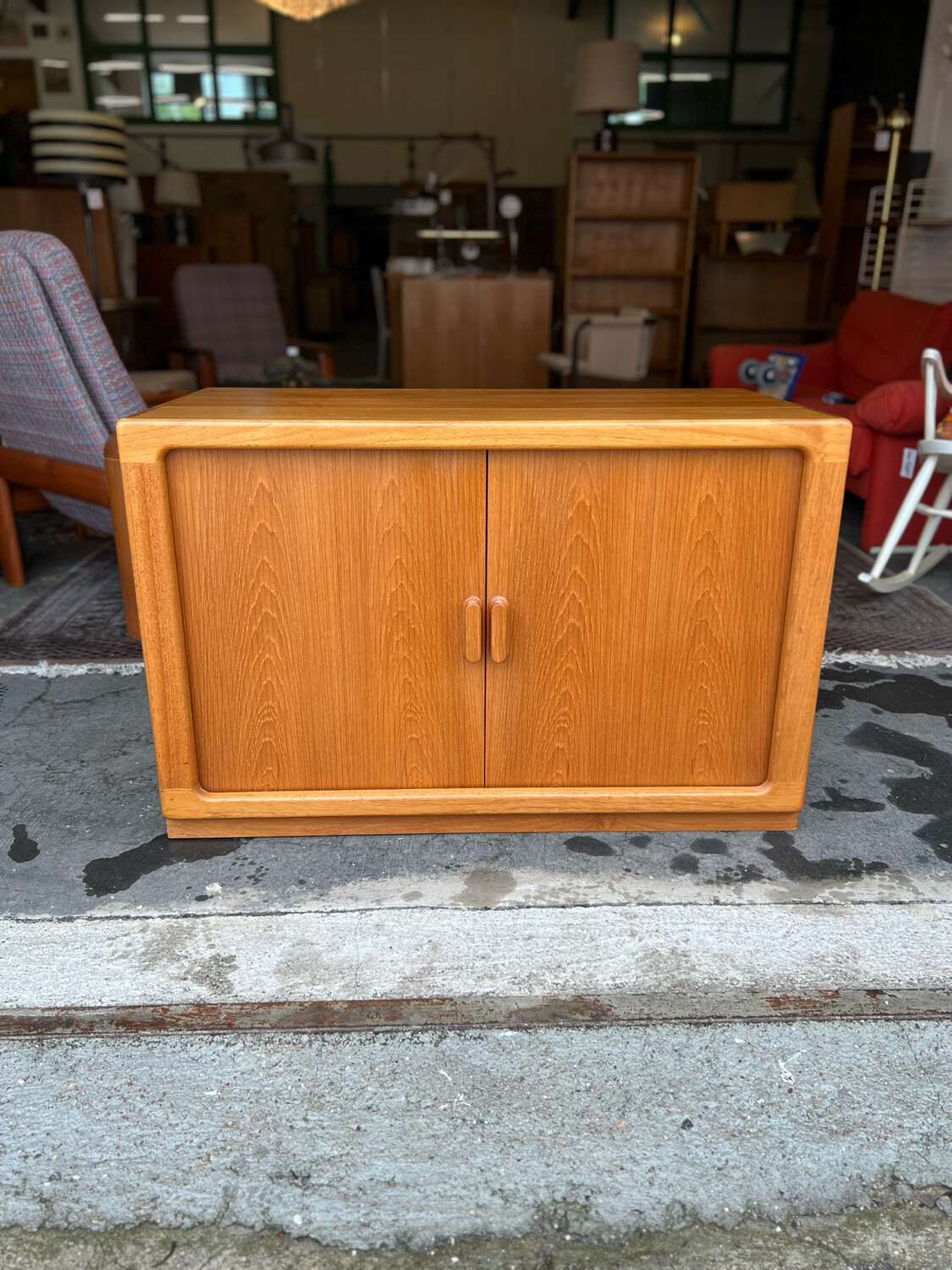 Sideboard Kommode Danish Teak Mid Century Vintage 1von2