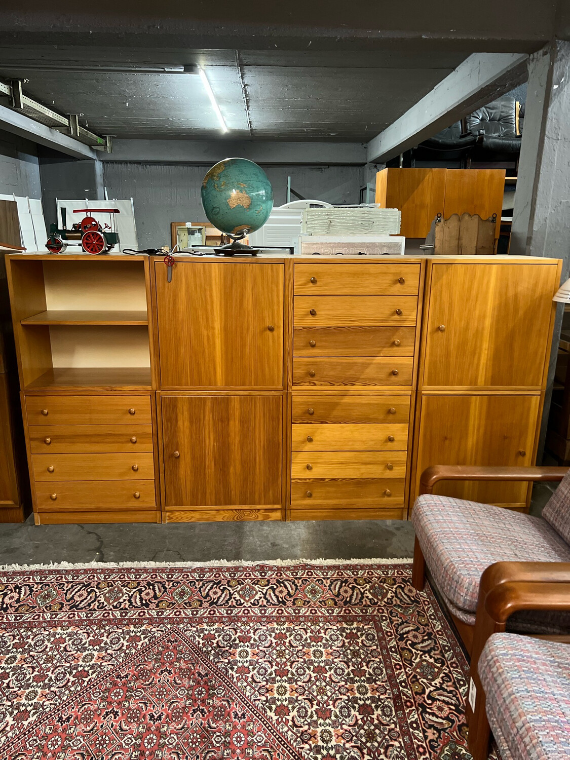 Wohnwand Module Kommode Schränkchen Karin Mobring IKEA Vintage
