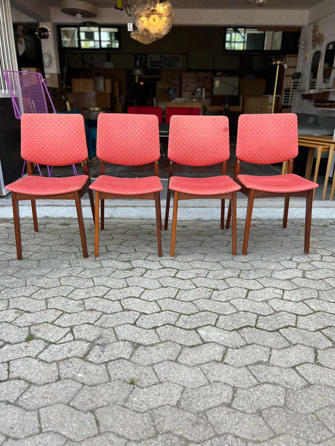 Stuhl Stühle 1von4 Mid Century Vintage
