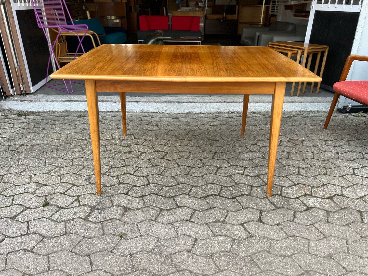 Tisch Esstisch Mid Century Vintage