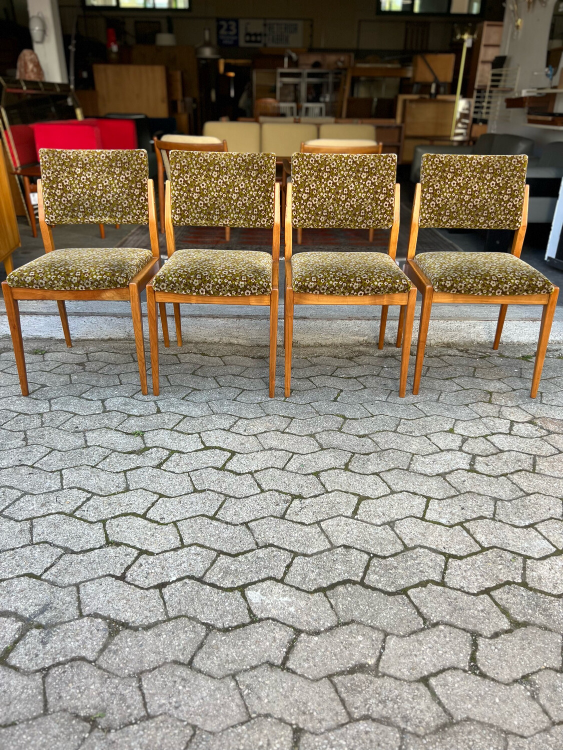 Stuhl Stühle 1von4 Mid Century Vintage