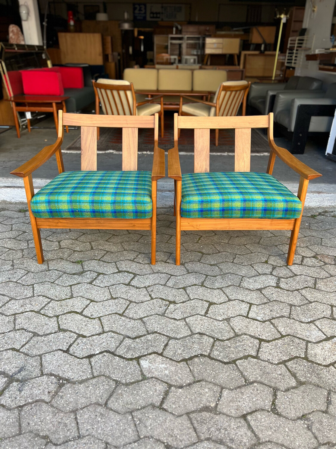 Sessel Armlehnsessel 1von2 Mid Century Vintage
