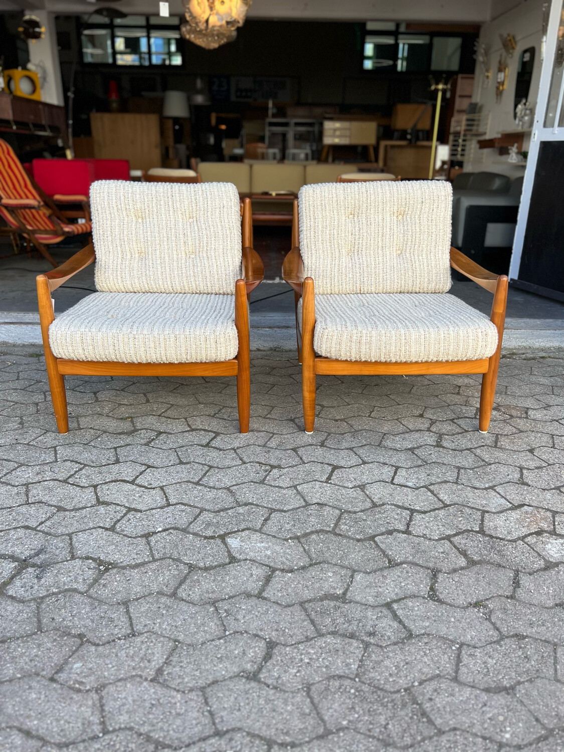 Sessel Armlehnsessel 1von2 Mid Century Vintage