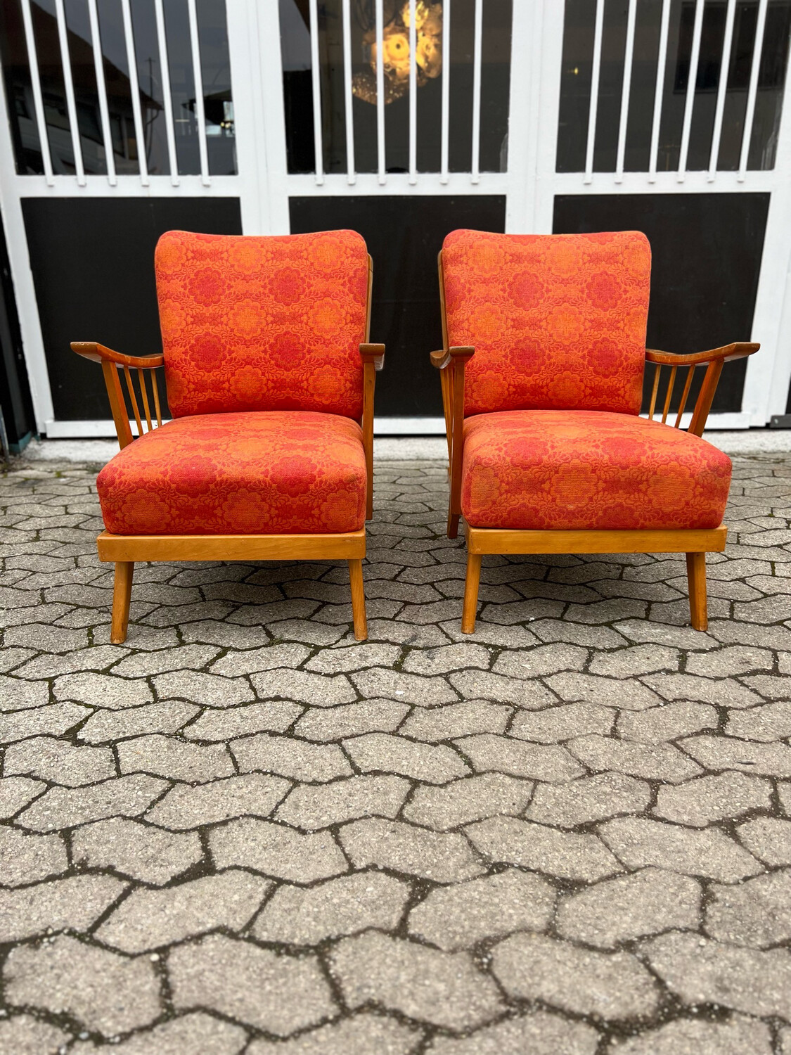 Sessel Armlehnsessel 1von2 Mid Century Vintage