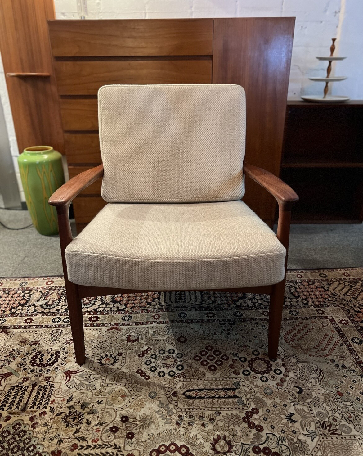 Sessel Armlehnsessel Eugen Schmidt Mid Century Vintage