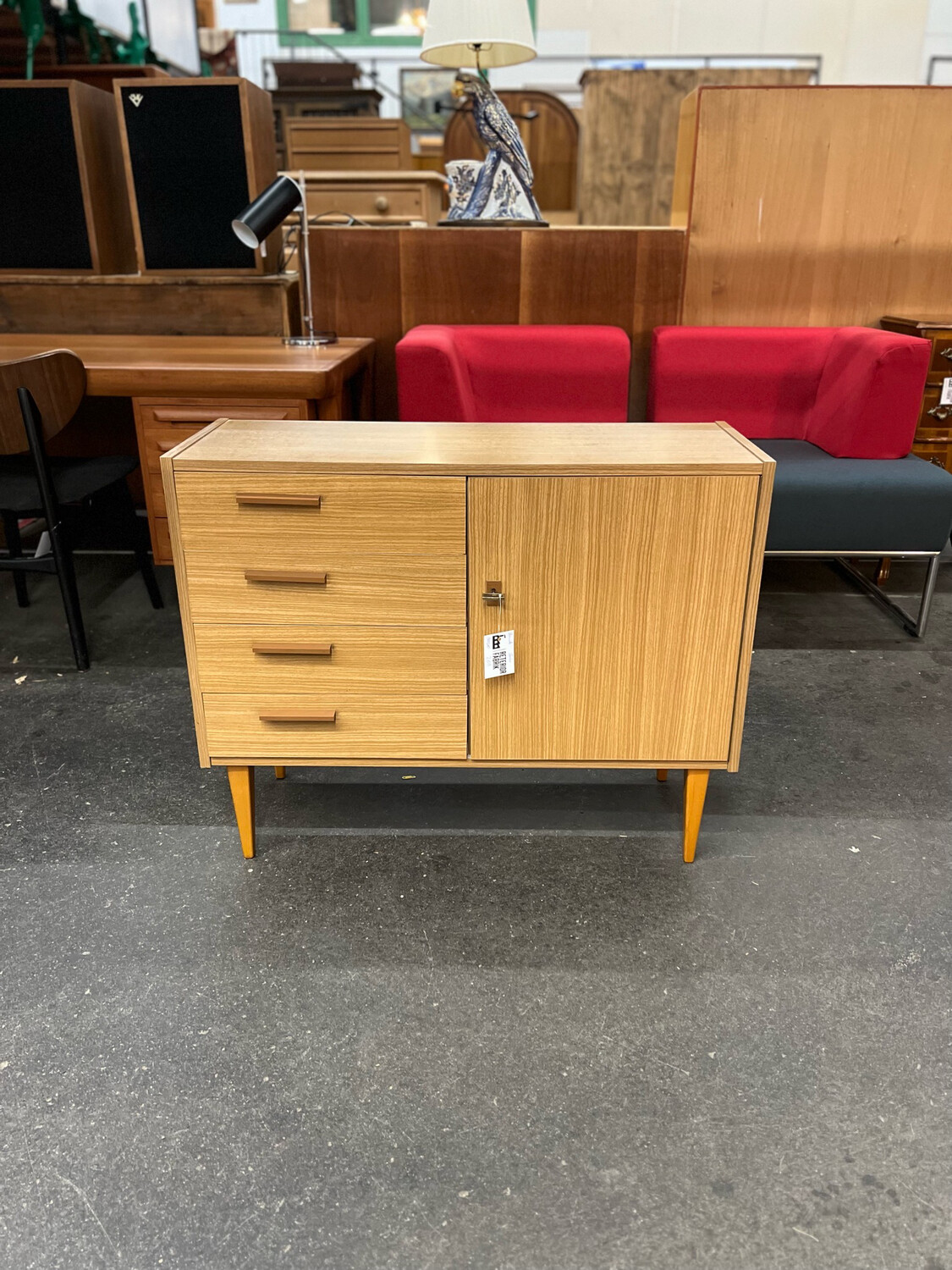Kommode Schubladenkommode Mid Century Vintage