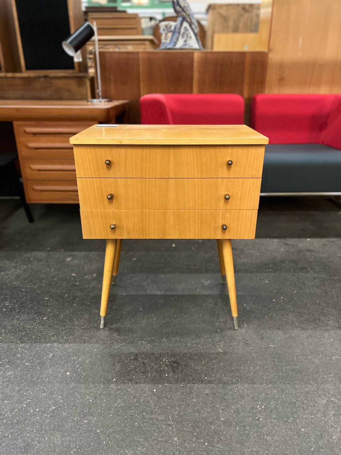 Kommode Schubladenkommode Mid Century Vintage