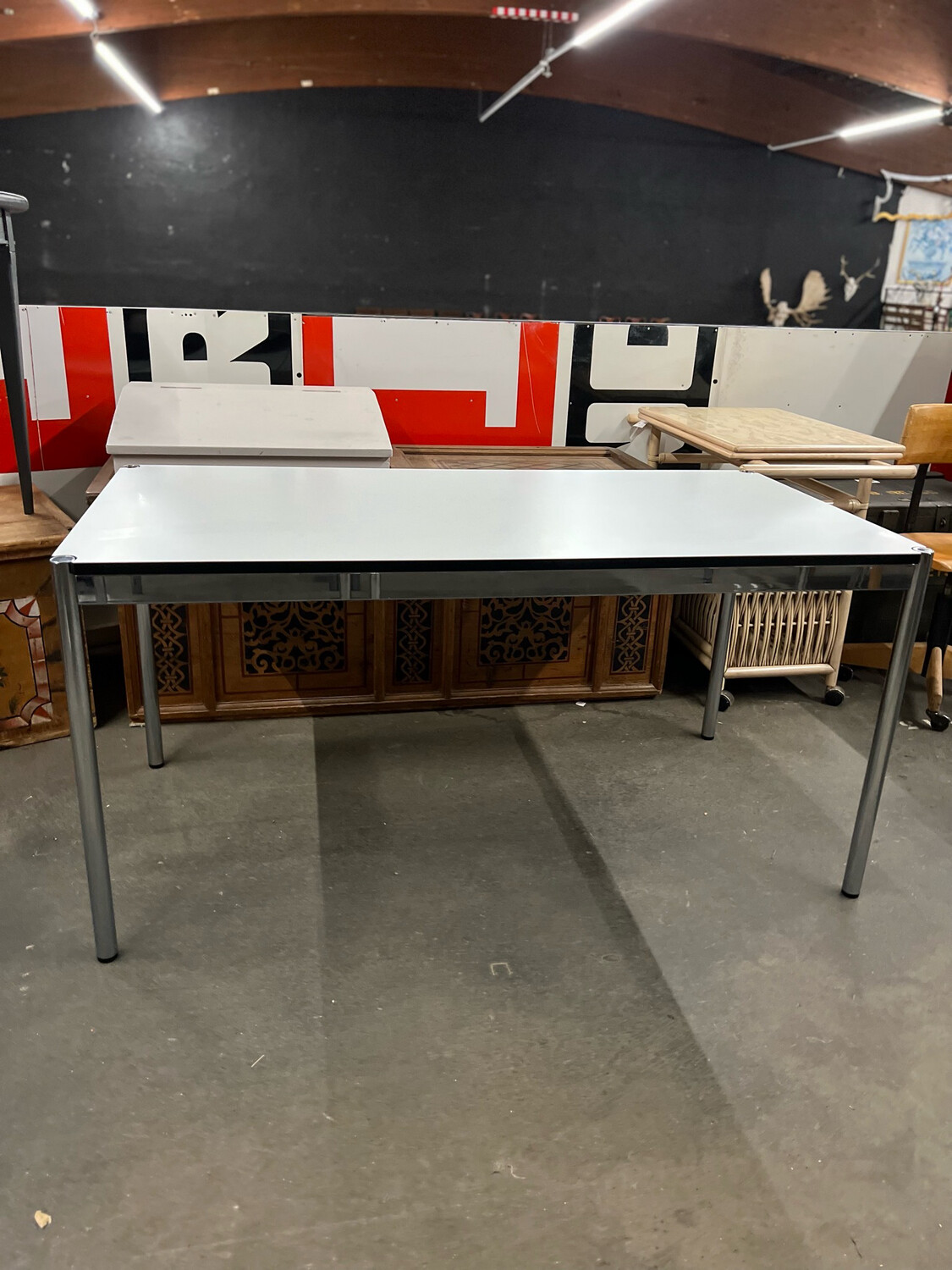 USM Haller Tisch Esstisch Bürotisch 150x75 1von4