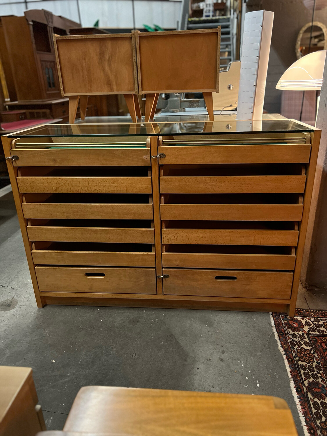 Theke Verkaufstheke Ladentheke Vitrine Verkaufsvitrine