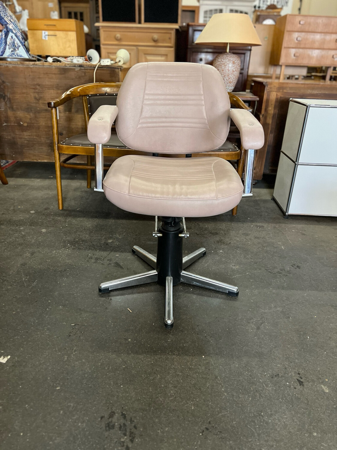 Friseurstuhl Friseursessel Sessel Welonda 1von3