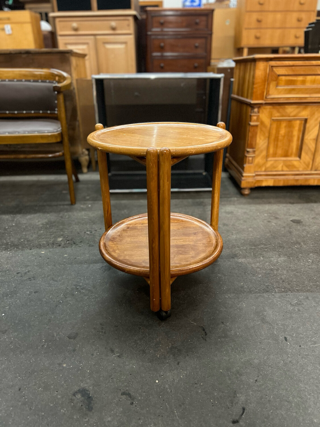 Servierwagen Barwagen Tablettwagen Jens Quistgaard Danish Teak Mid Century Vintage