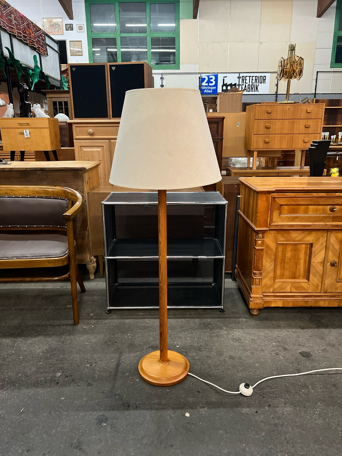 Stehlampe Stehleuchte Domus Dyrlund Mid Century Vintage