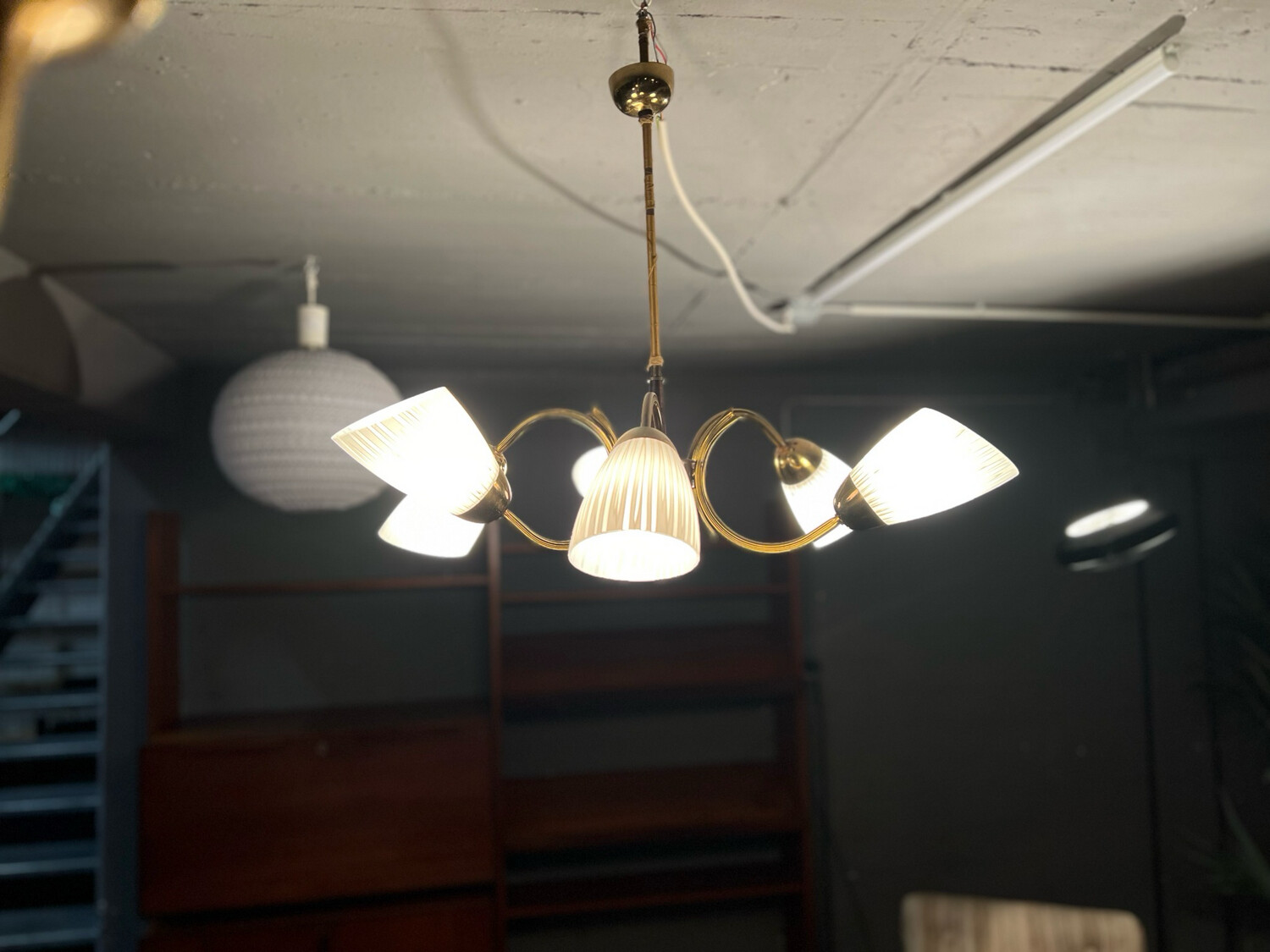 Deckenlampe Deckenleuchte Mid Century Vintage