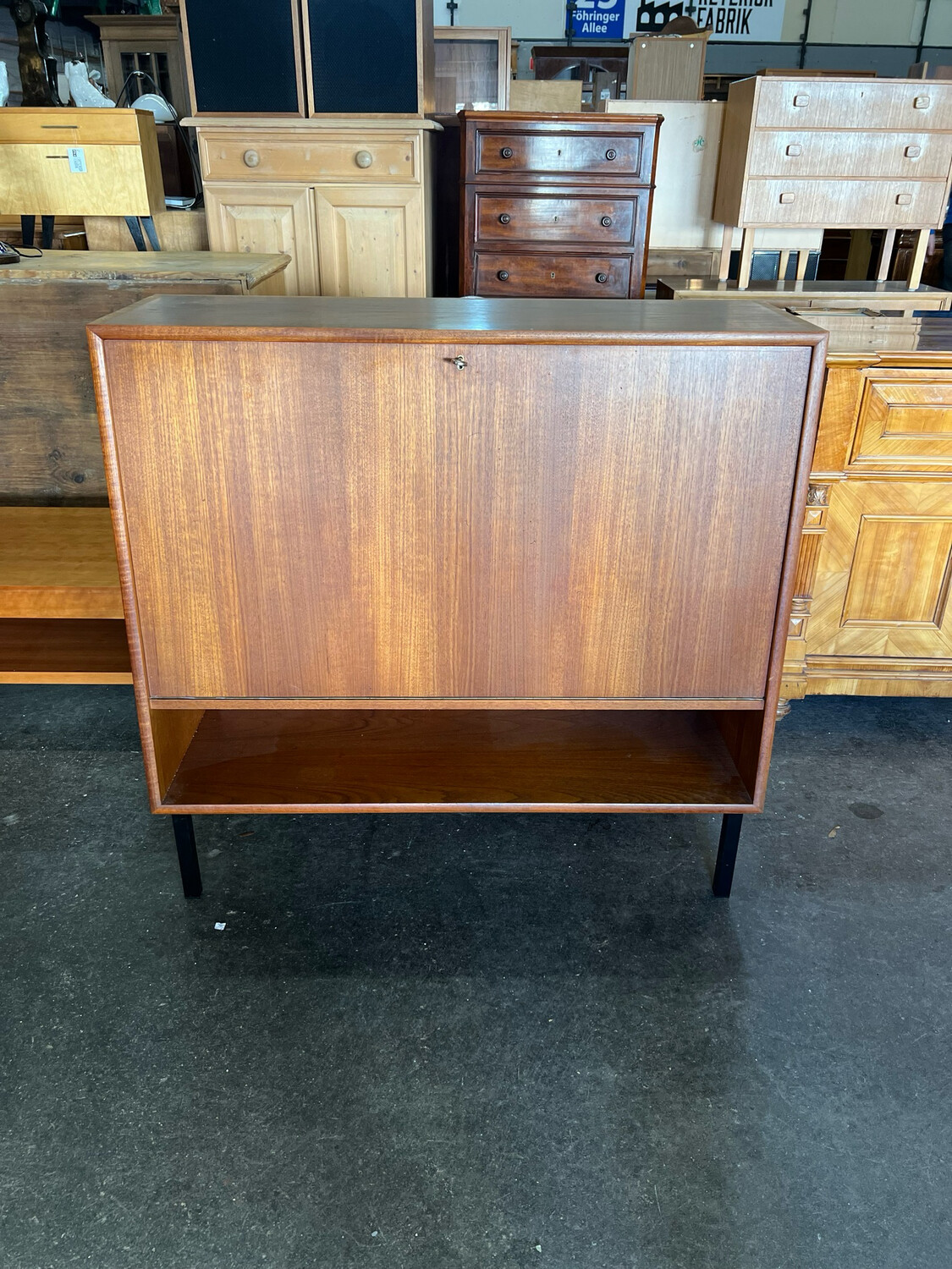 Kommode Sekretär Mid Century Vintage