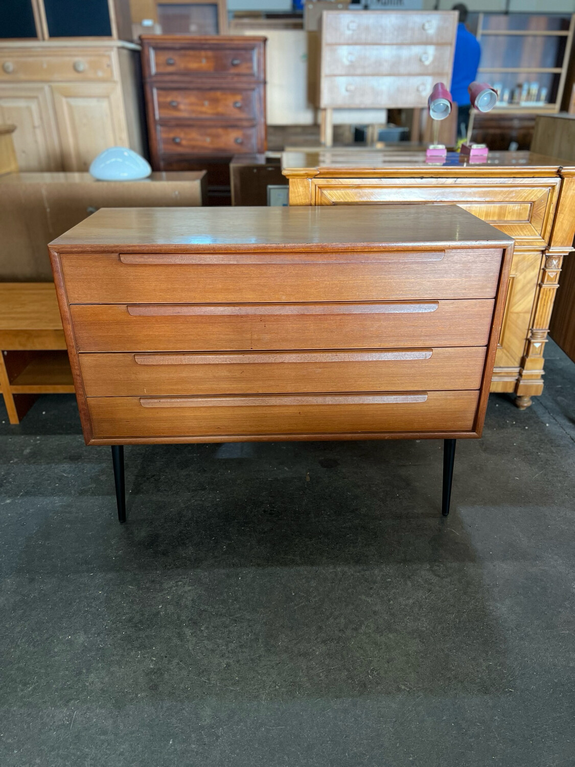 Kommode Sideboard Danish Teak Mid Century Vintage