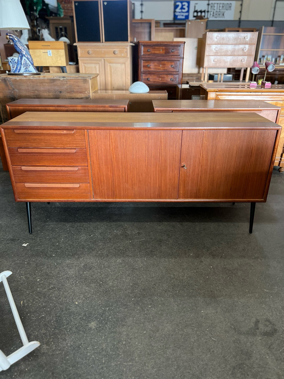Kommode Sideboard Danish Teak Mid Century Vintage