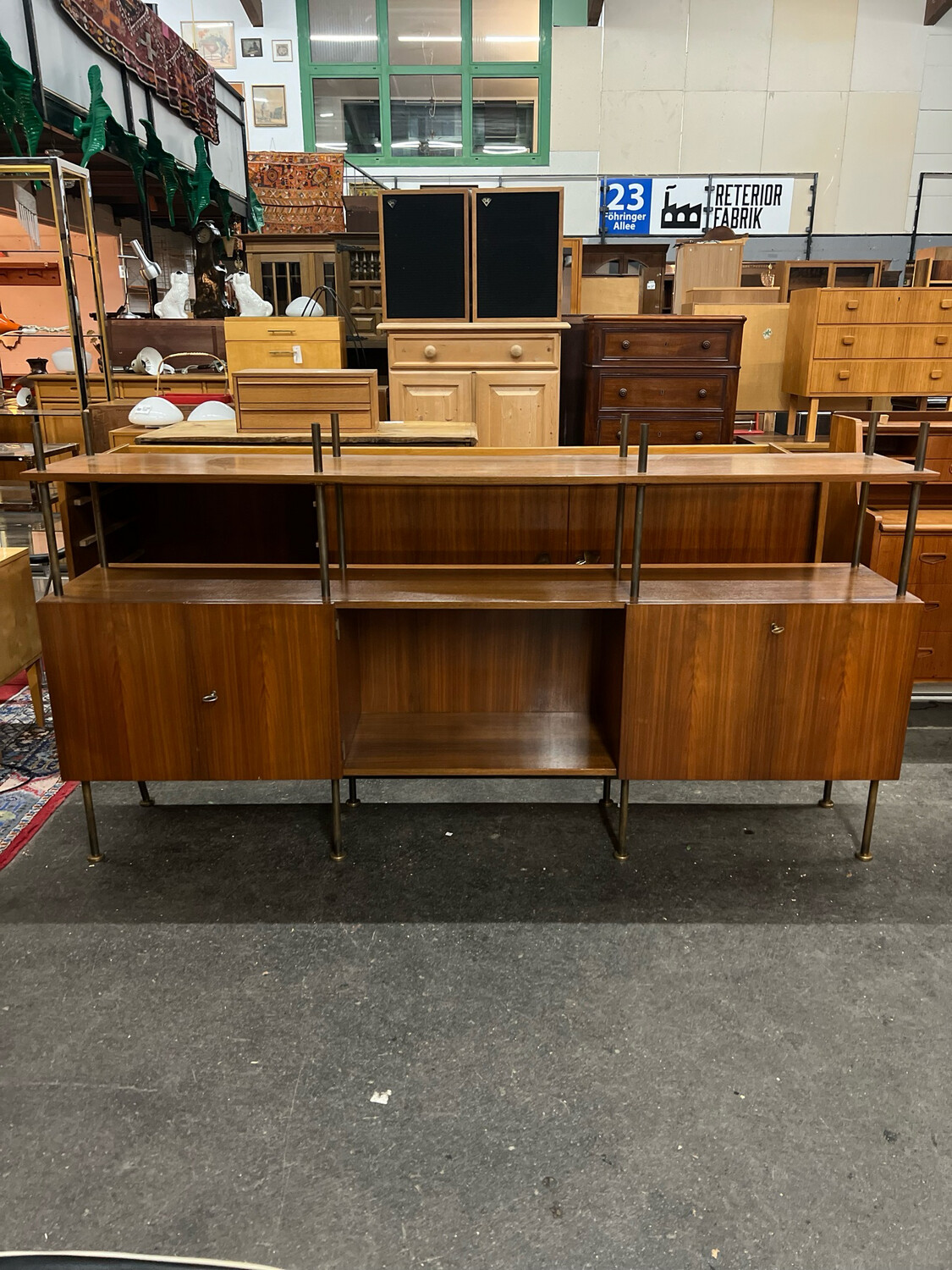 Sideboard Kommode Bar Regal Mid Century Vintage