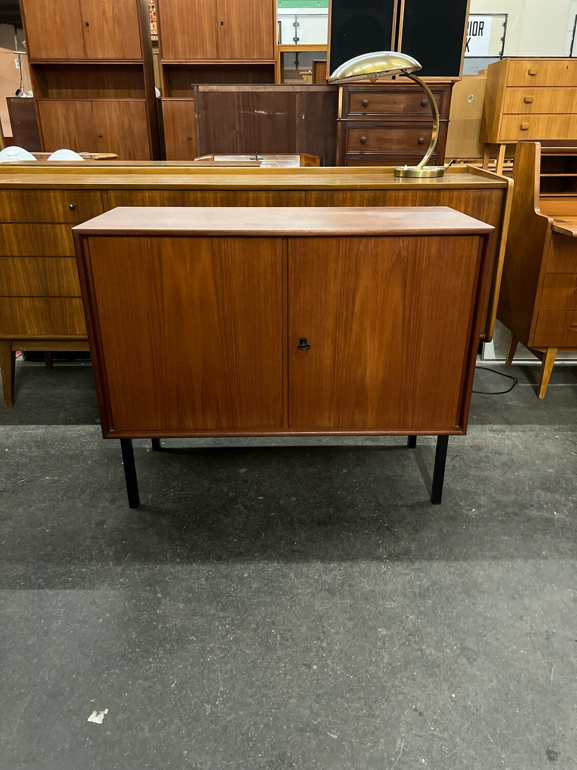 Kommode Sideboard Teak 1von4 Mid Century Vintage