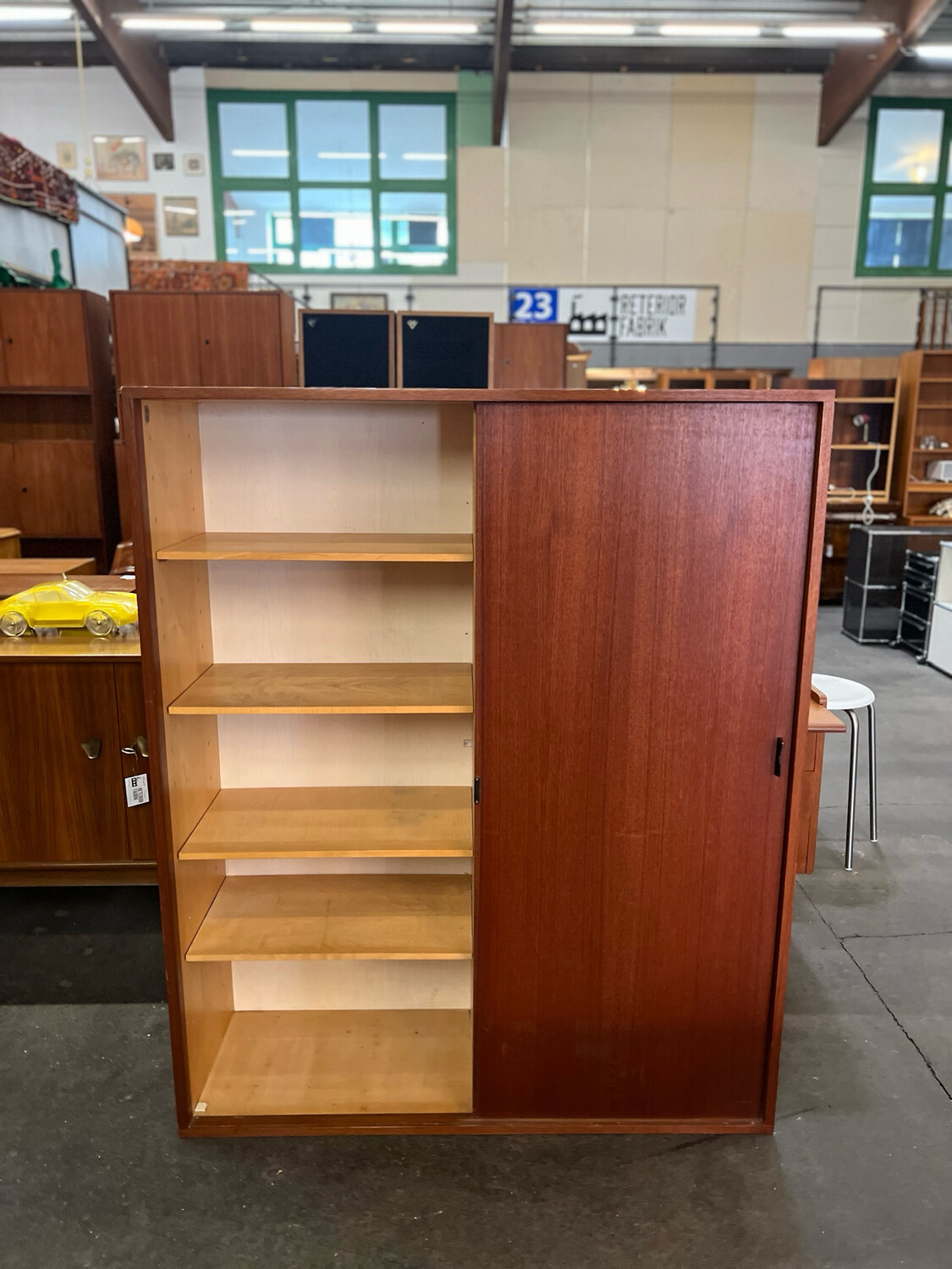 Schrank Regal Danish Teak Mid Century Vintage 1von2