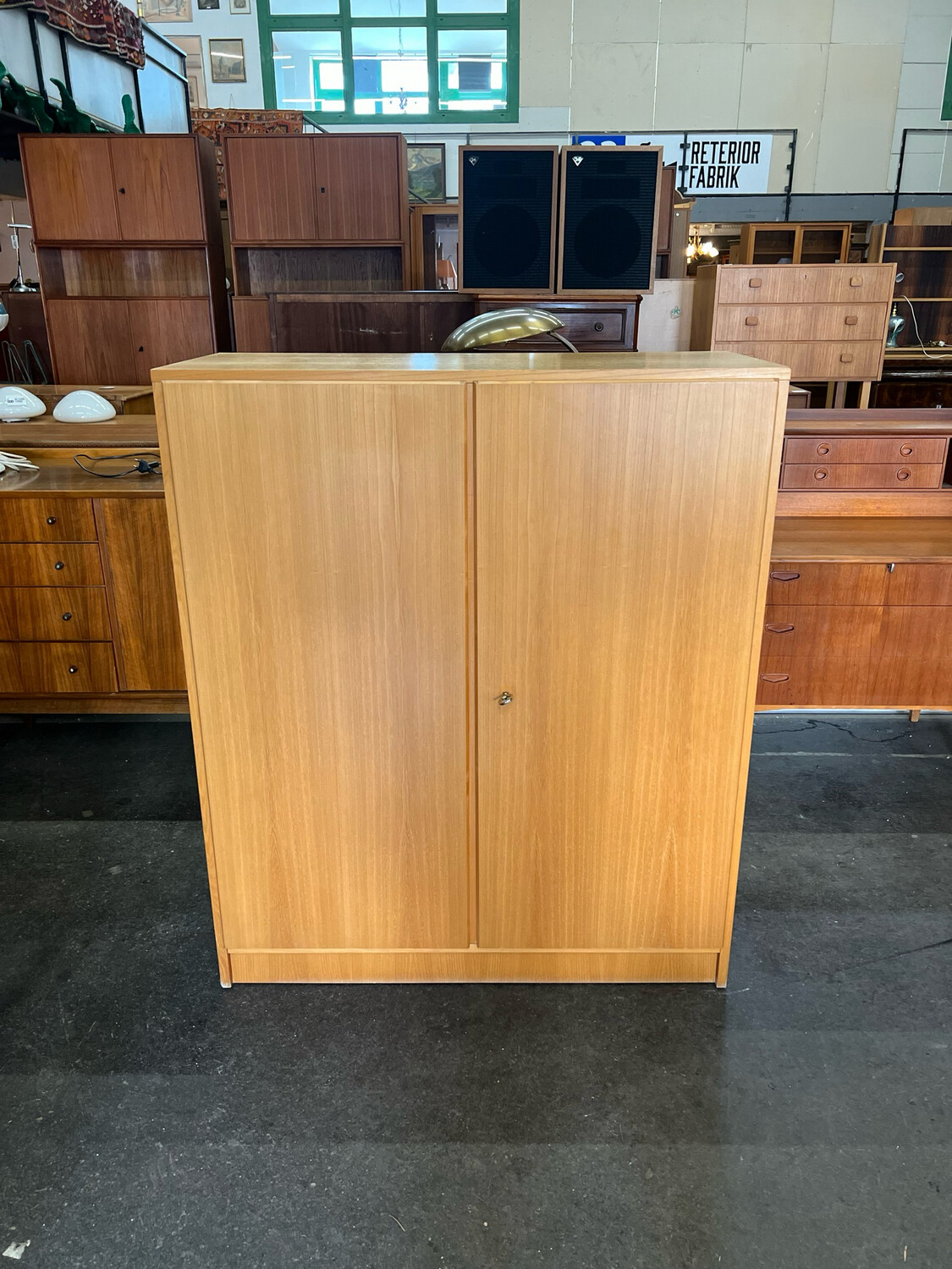 Kommode Highboard Schuhregal Schuhschrank Mid Century Vintage