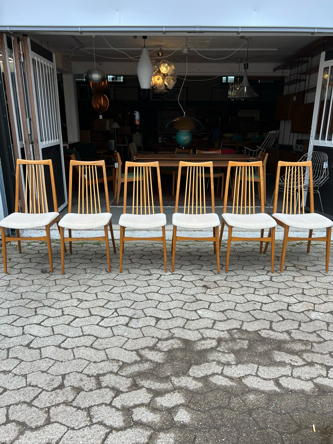 Stuhl Stühle 1von6 Mid Century Vintage