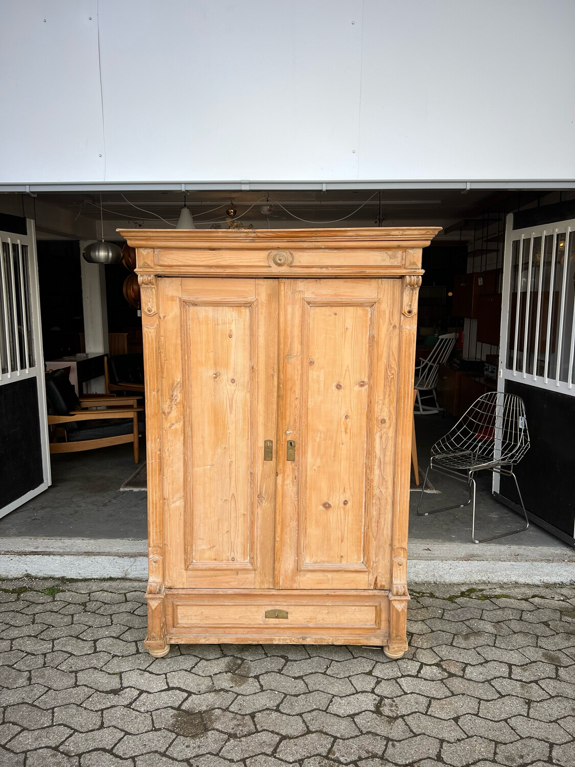 Schrank Kleiderschrank Bauernschrank Weichholzschrank