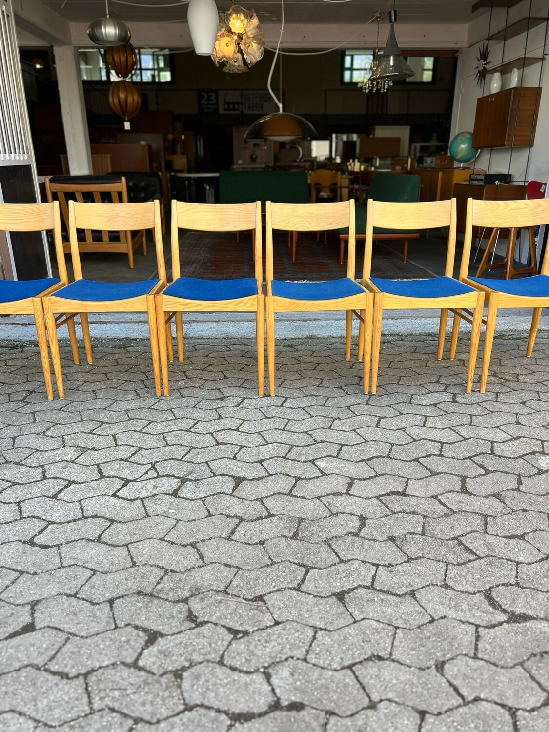 Stuhl Stühle 1von6 Mid Century Vintage