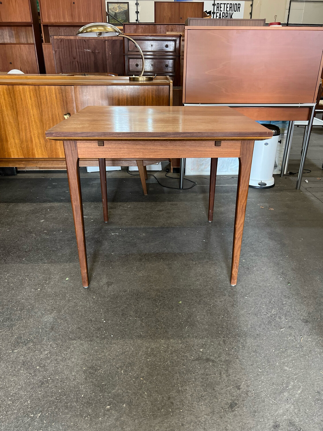 Tisch Esstisch Teak Mid Century Vintage