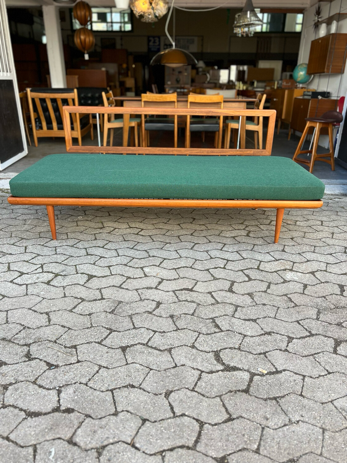 Peter Hvidt France &amp; Son Sofa Daybed Teak Mid Century Vintage