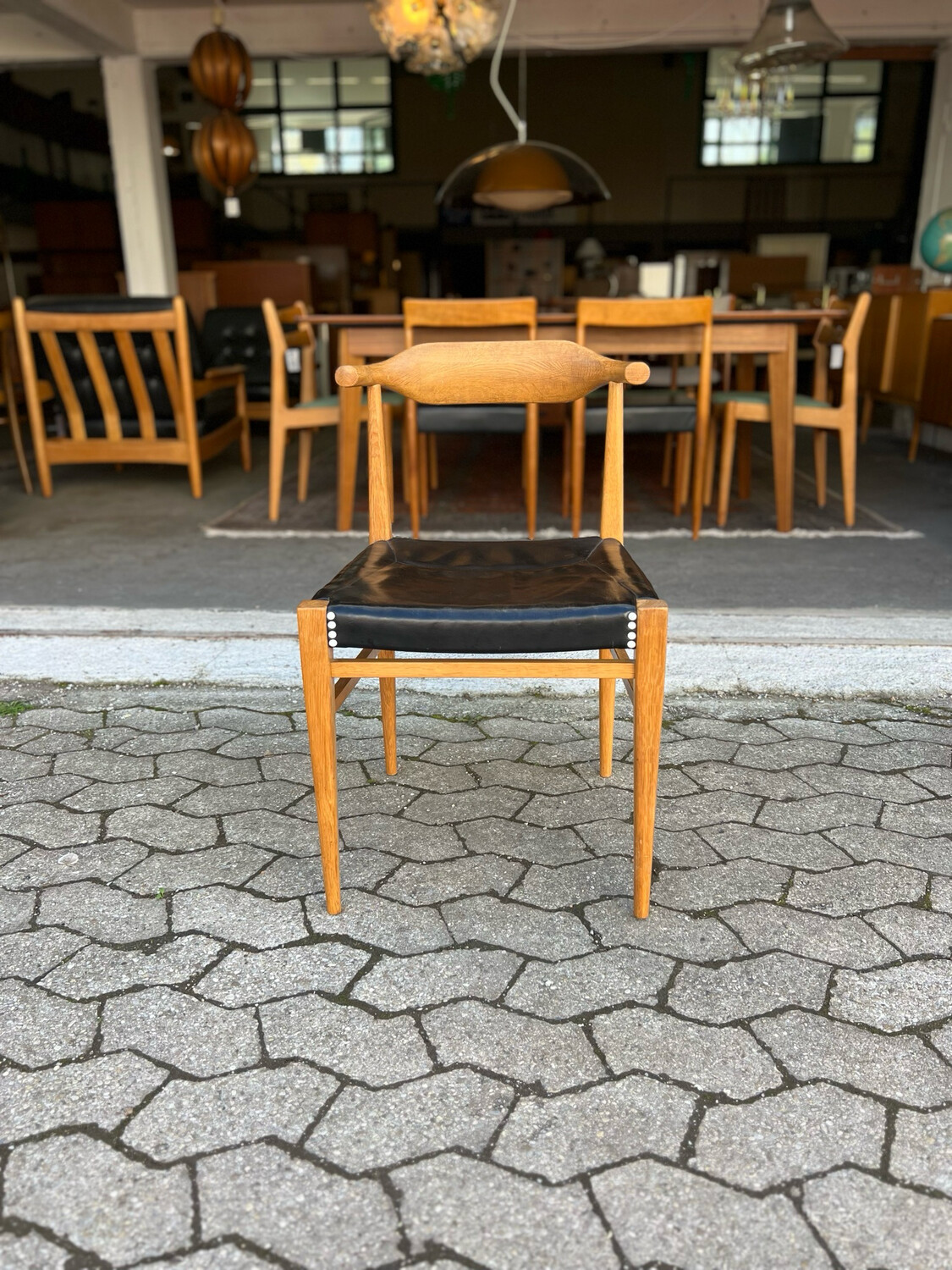 Stuhl Danish Mid Century Vintage