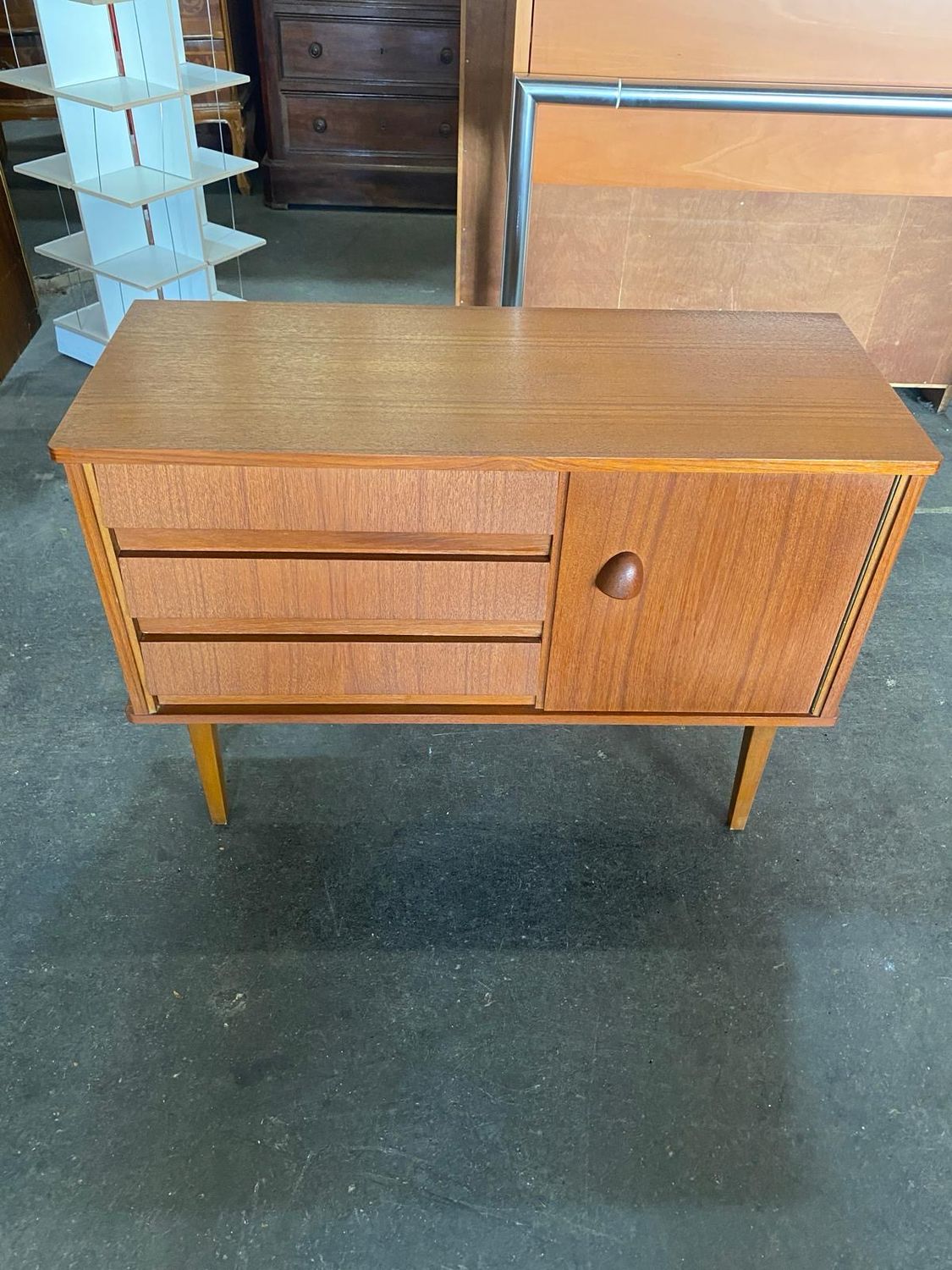 Kommode Kästchen Sideboard Danish Teak Mid Century Vintage