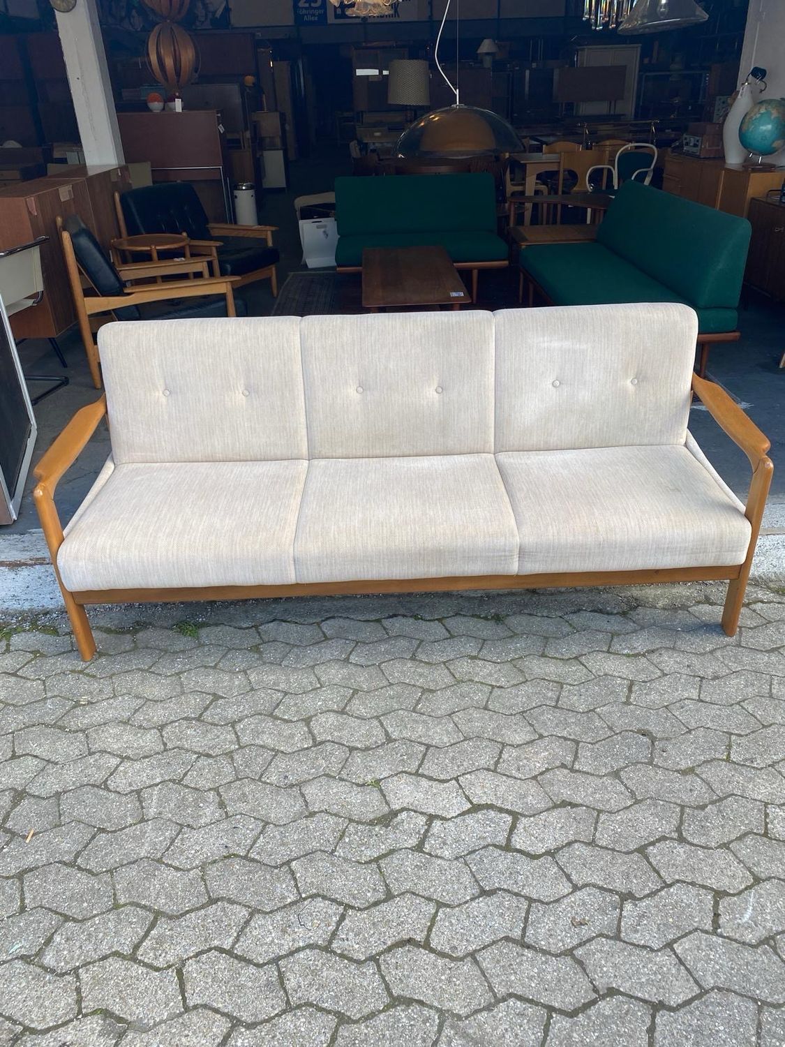 Sofa Couch Daybed Klappsofa Mid Century Vintage