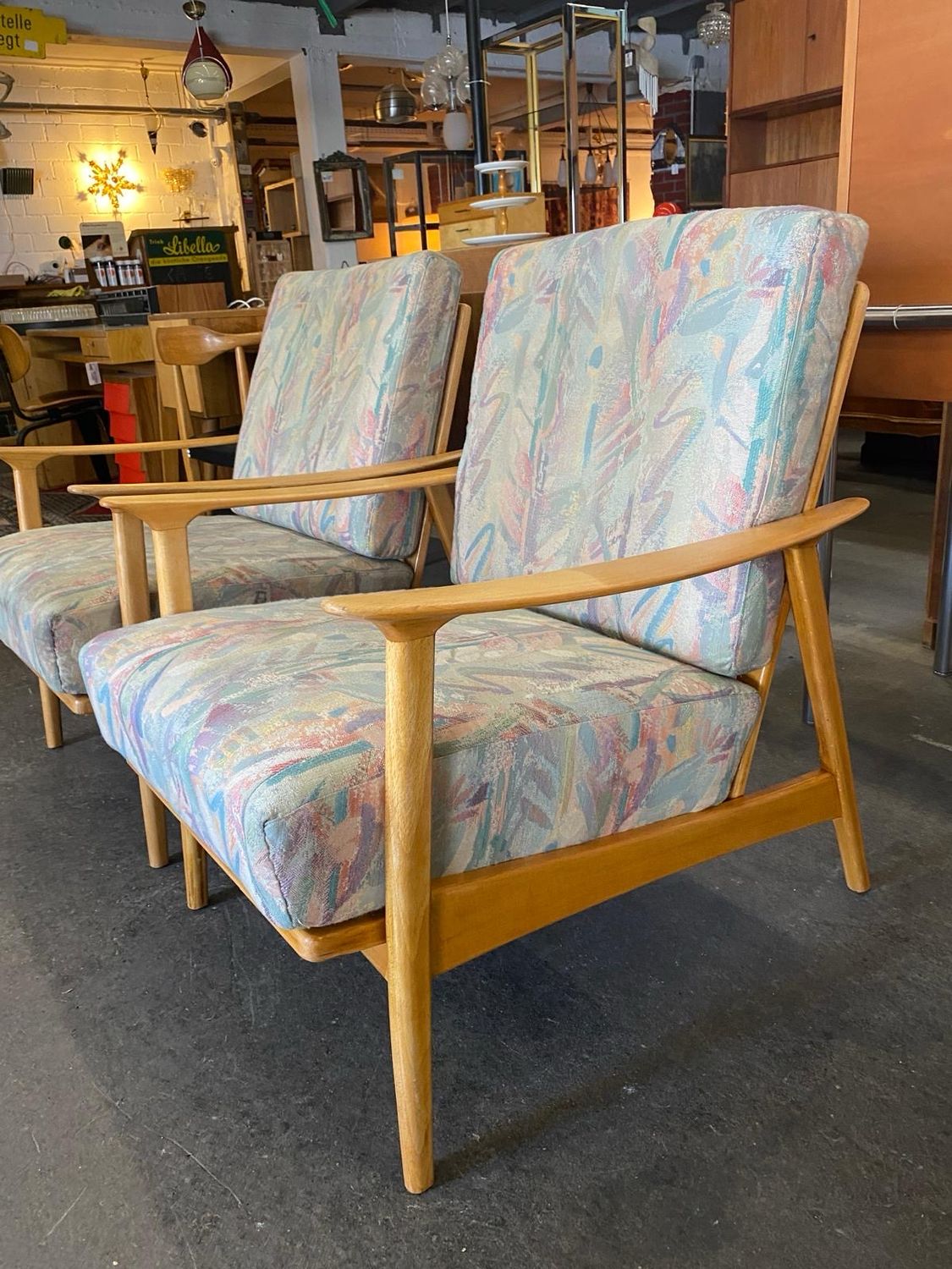 Sessel Armlehnsessel 1von2 Mid Century Vintage