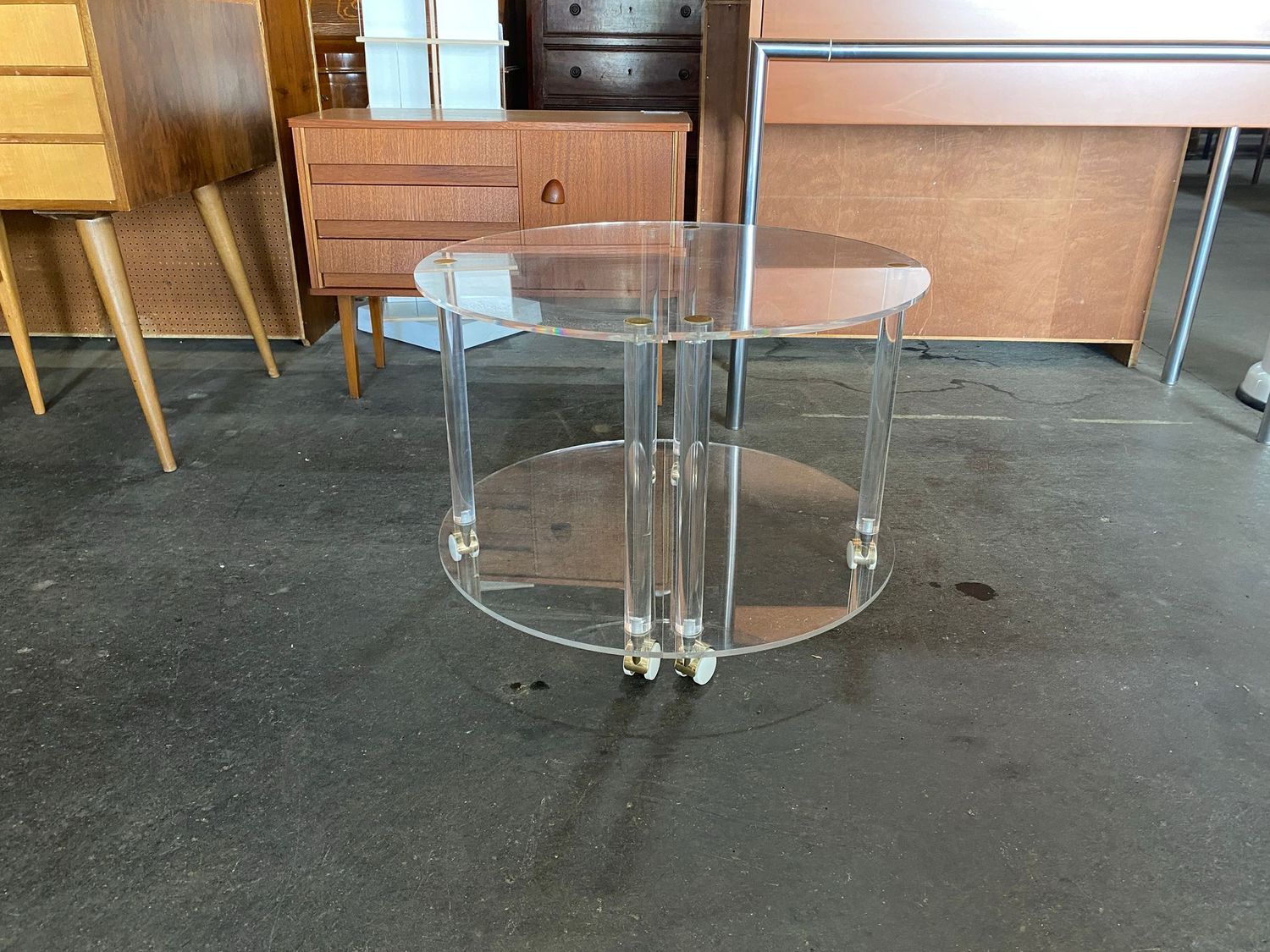Couchtisch Tisch Beistelltisch Plexiglas 1von2