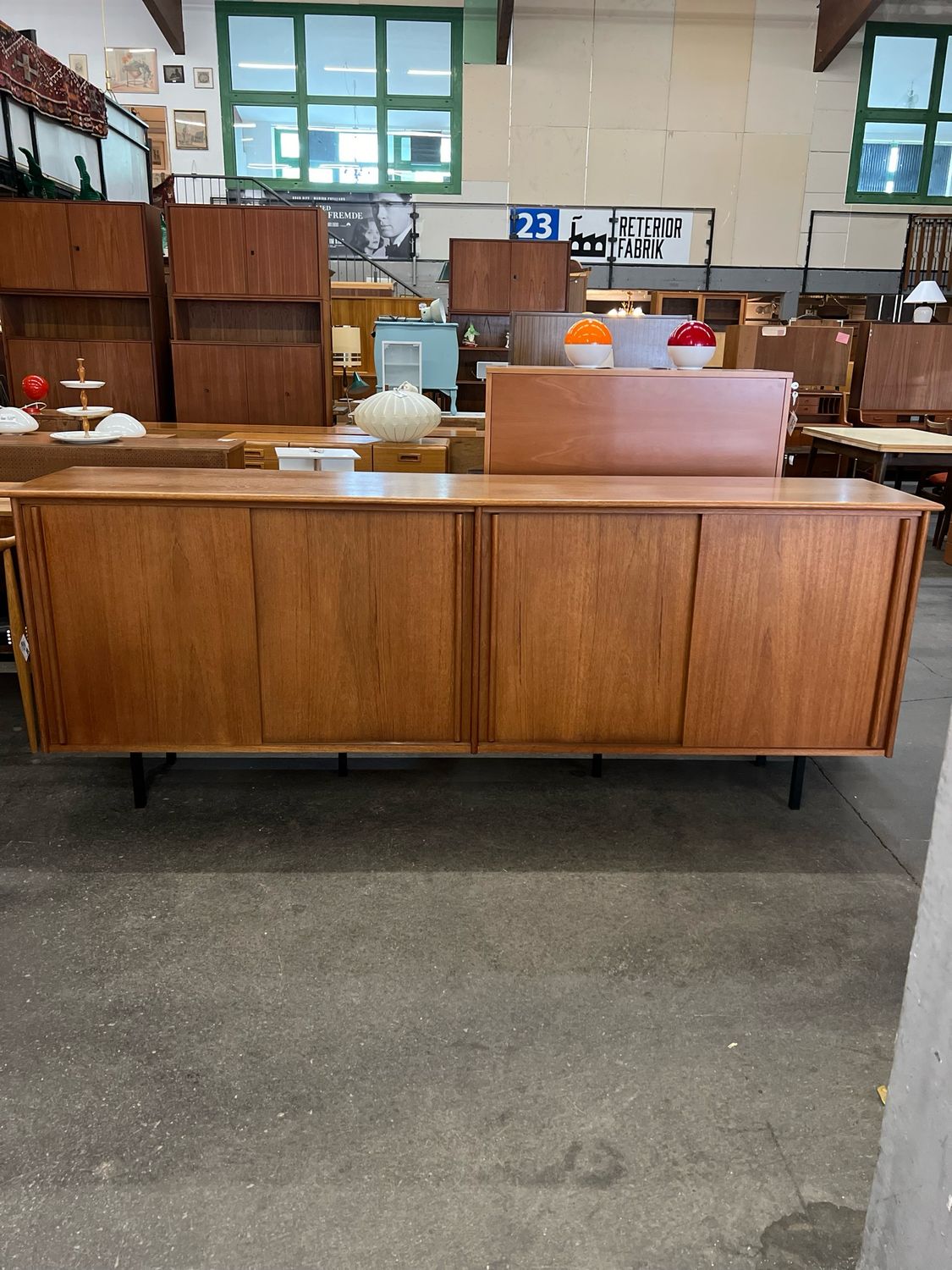 Sideboard Kommode Highboard Teak Mid Century Vintage