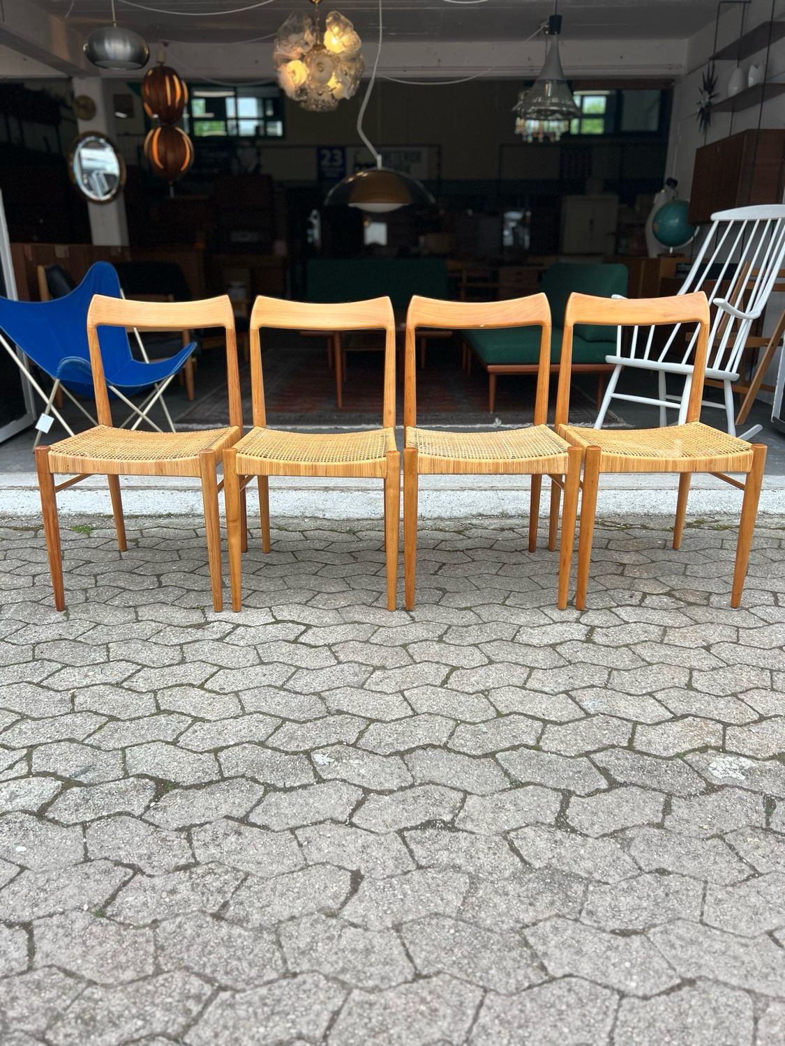 Stuhl Stühle 1von4 Mid Century Vintage