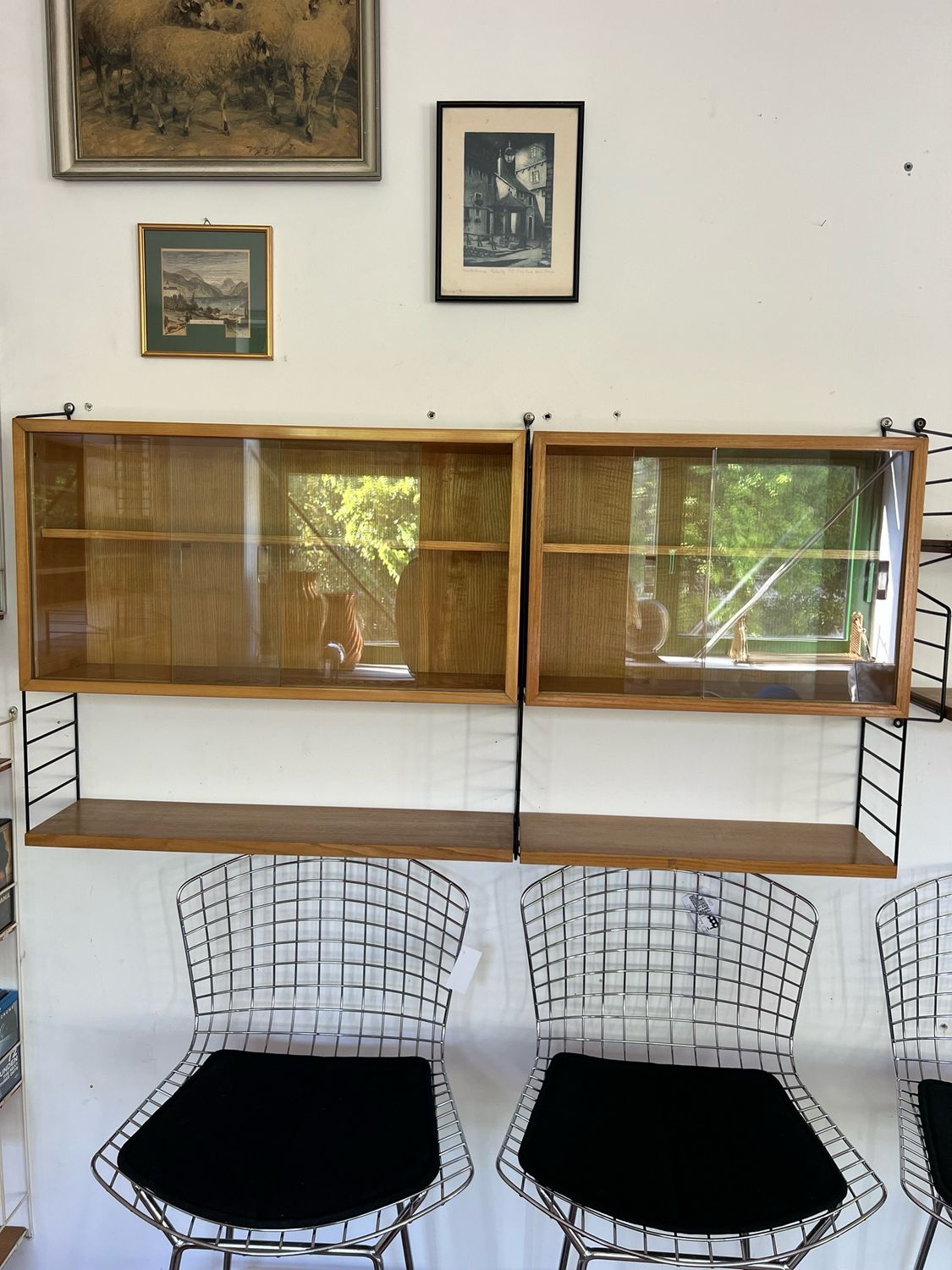 Original Kajsa &amp; Nisse Strinning Stringregal Leiterregal Vintage