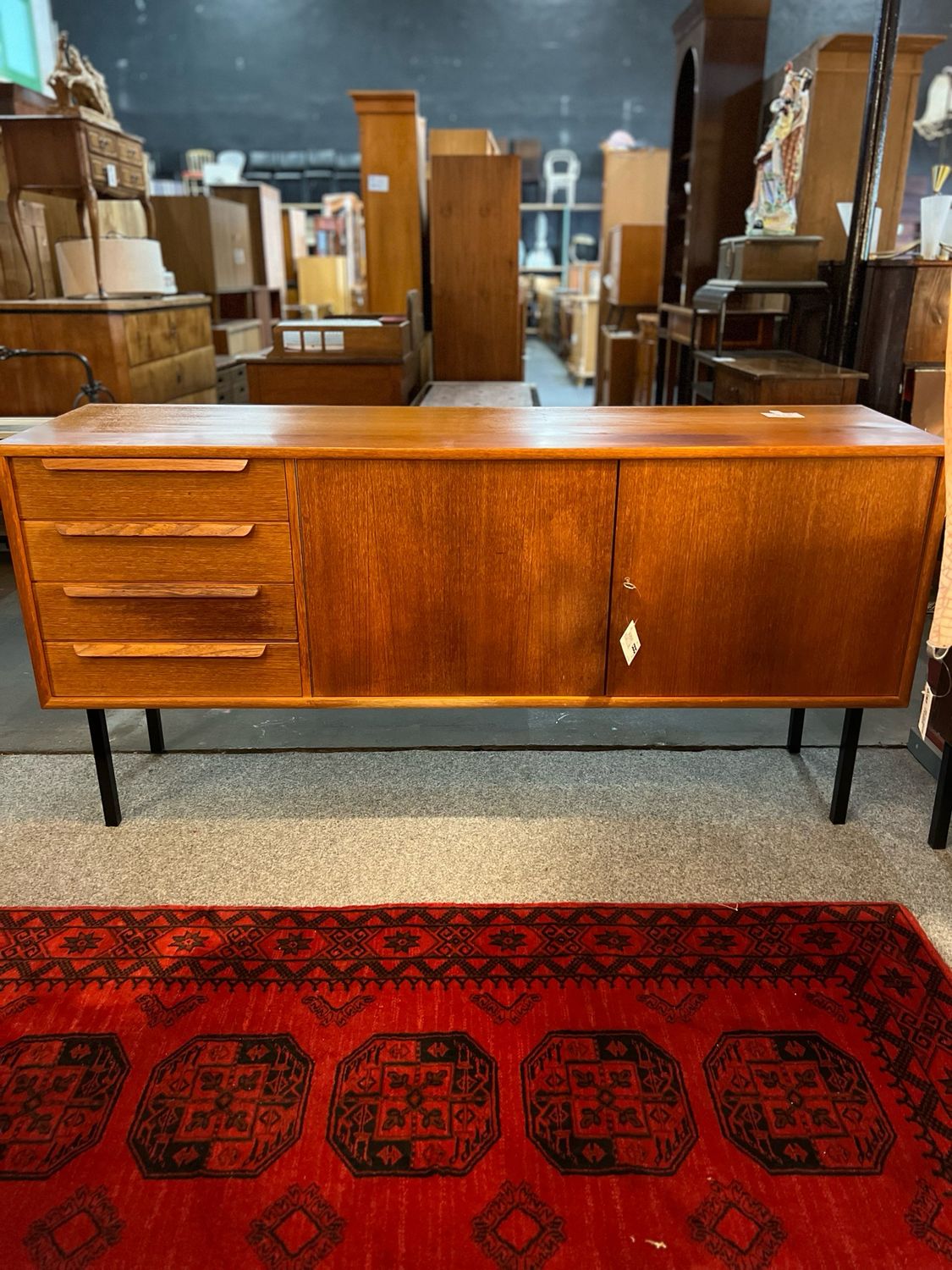 Sideboard Kommode Danish Teak Mid Century Vintage