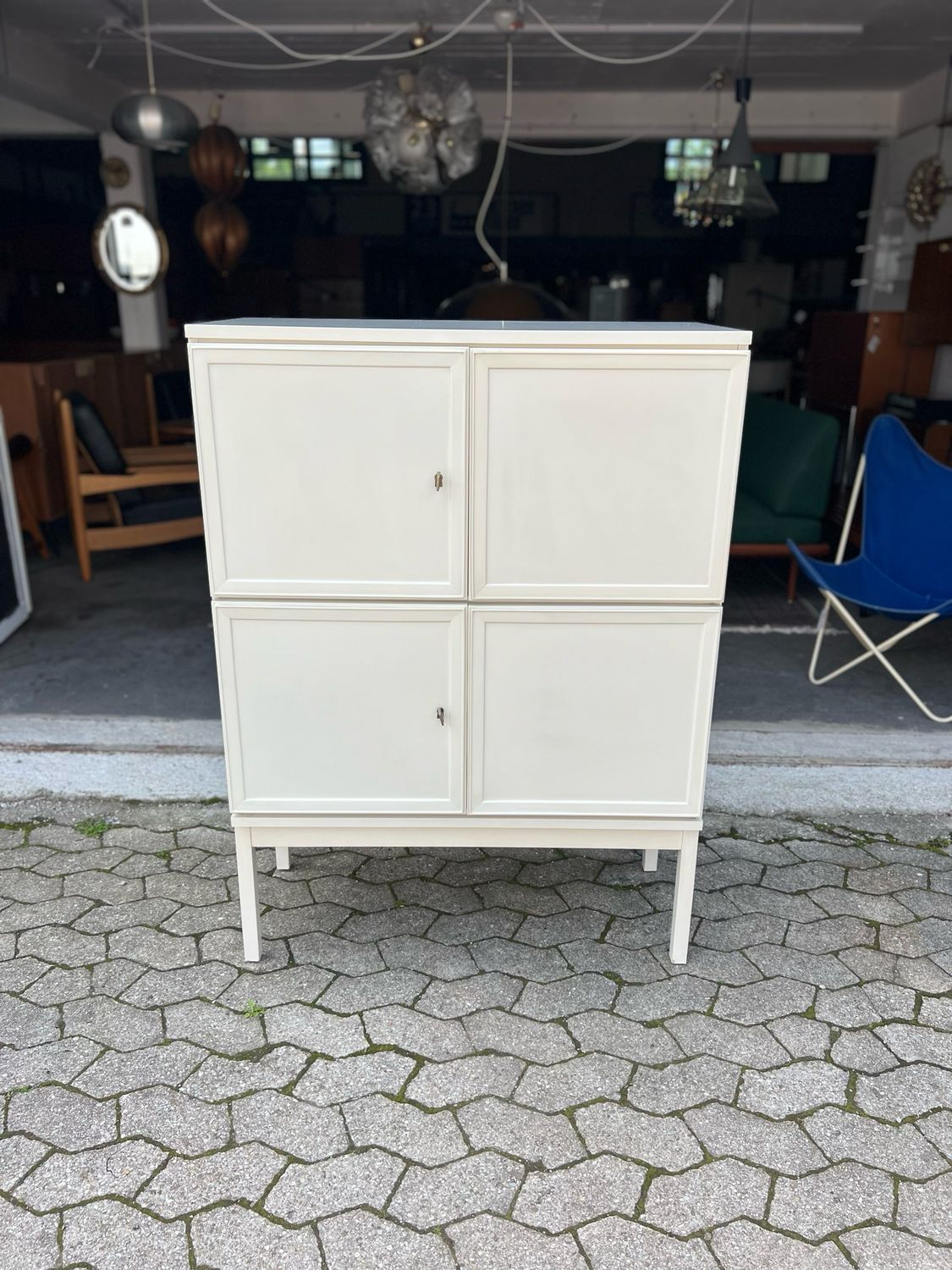 Schränkchen Kommode Mid Century Vintage