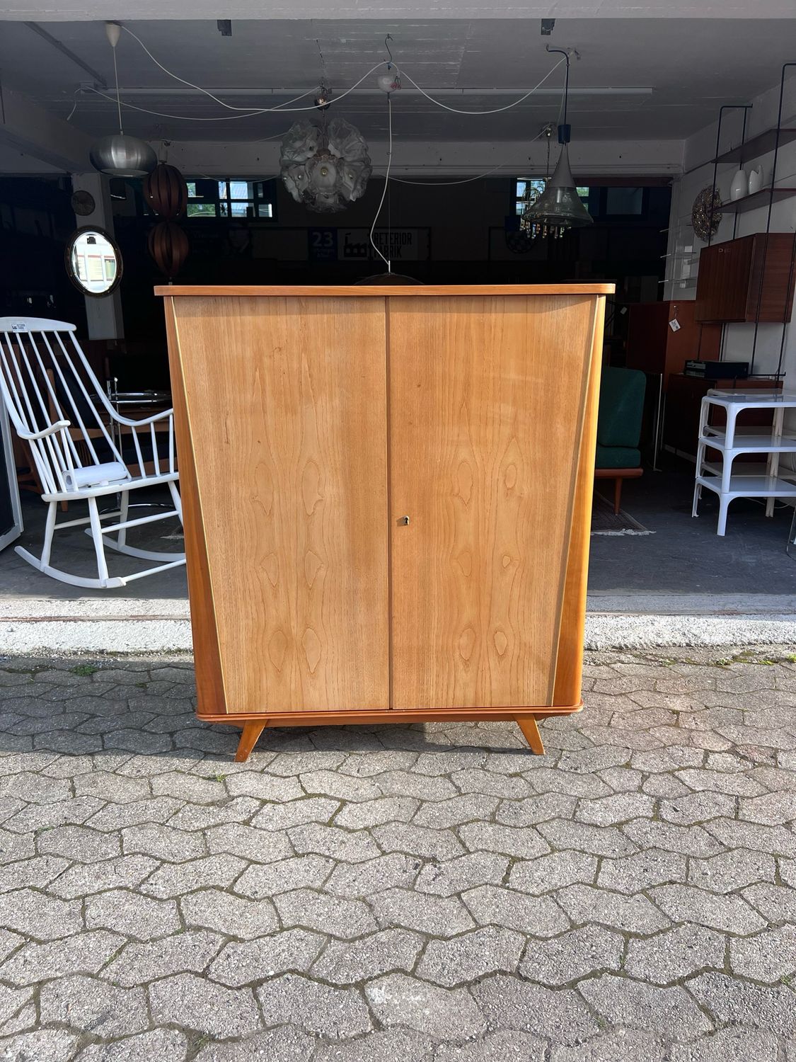 Wäschekommode Wäscheschrank Kommode Mid Century Vintage