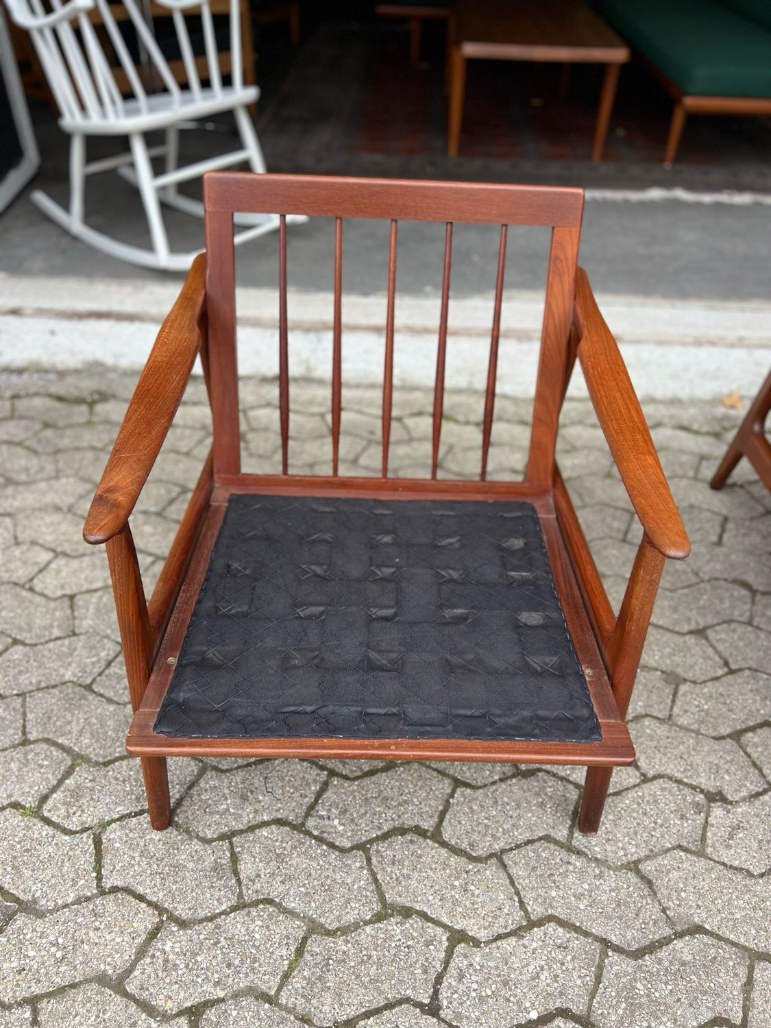 Sessel Armlehnsessel Danish Teak Mid Century Vintage 1von2