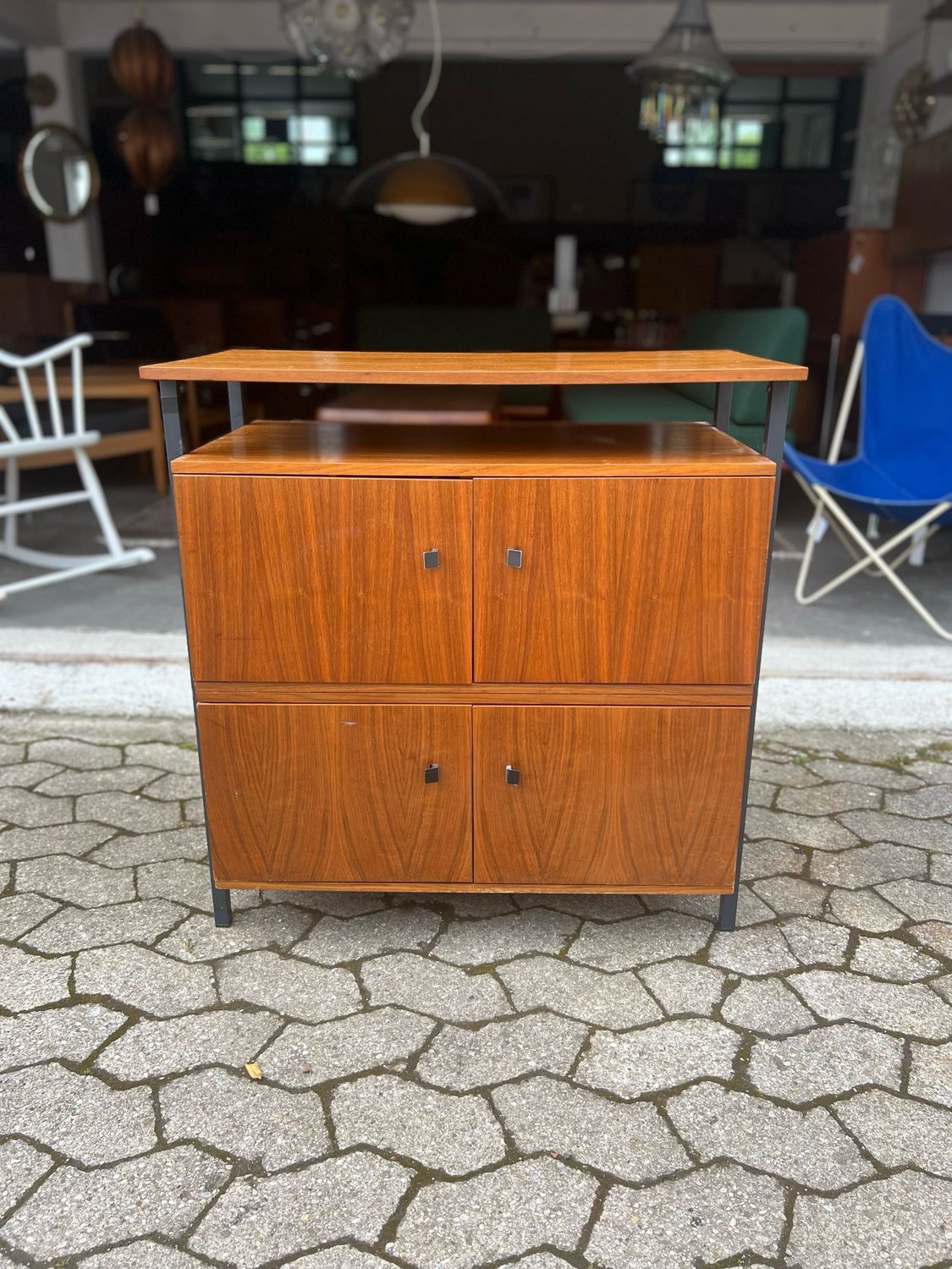 Kommode Schränkchen Mid Century Vintage
