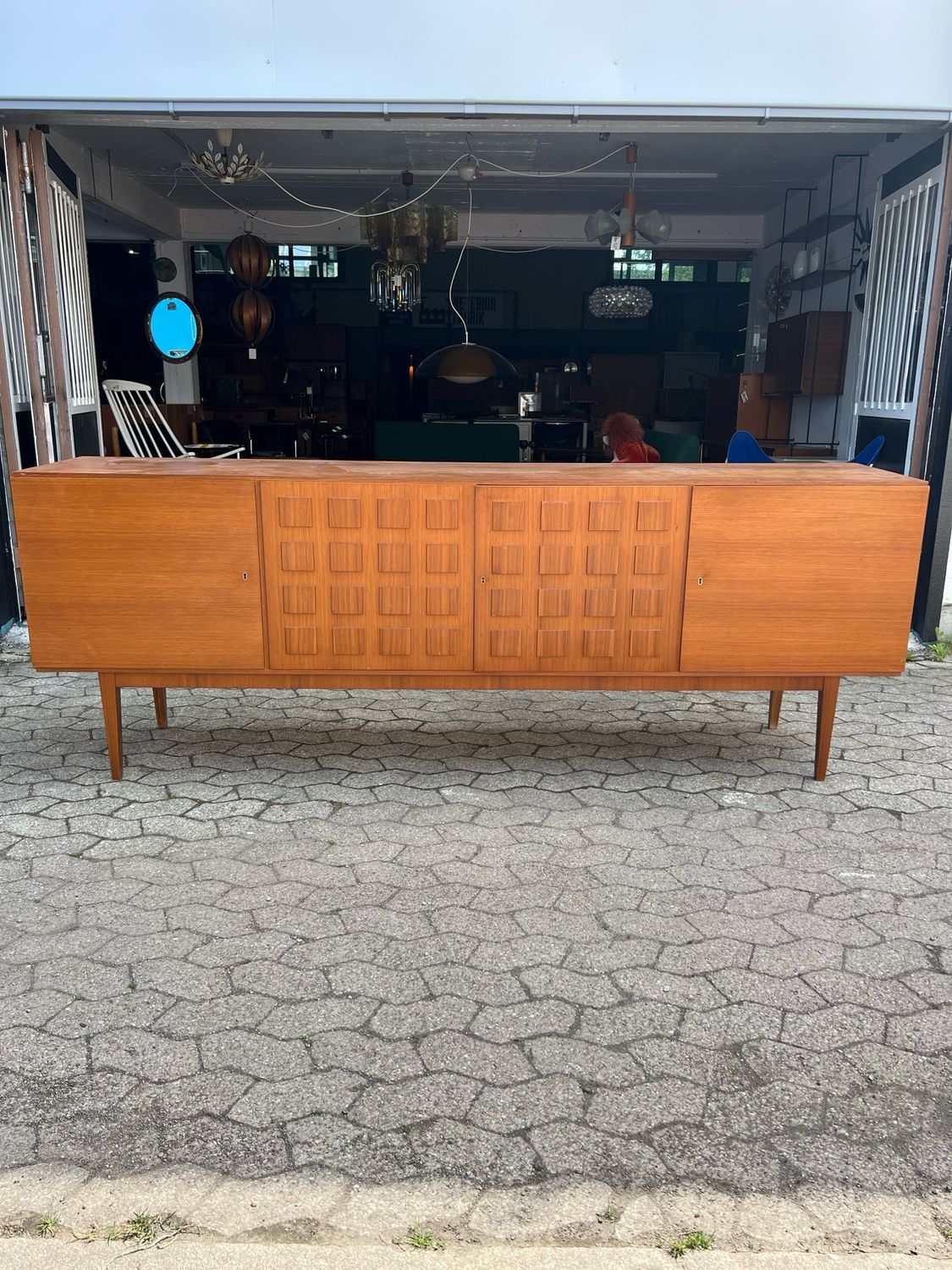 Sideboard Kommode Danish Teak Mid Century Vintage