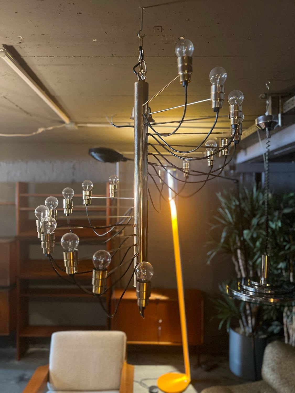 Deckenlampe Deckenleuchte Gino Sarfatti Mid Century Vintage