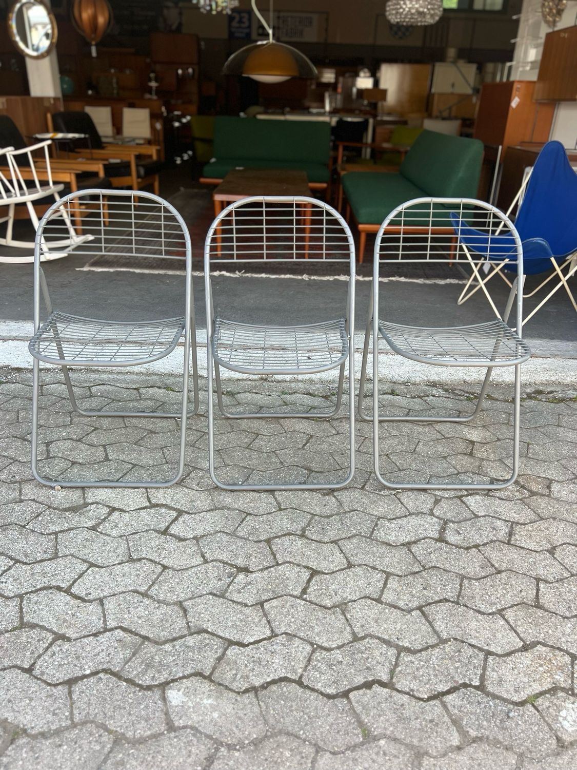 Stuhl Klappstuhl IKEA Niels Gammelgaard Vintage 1von3