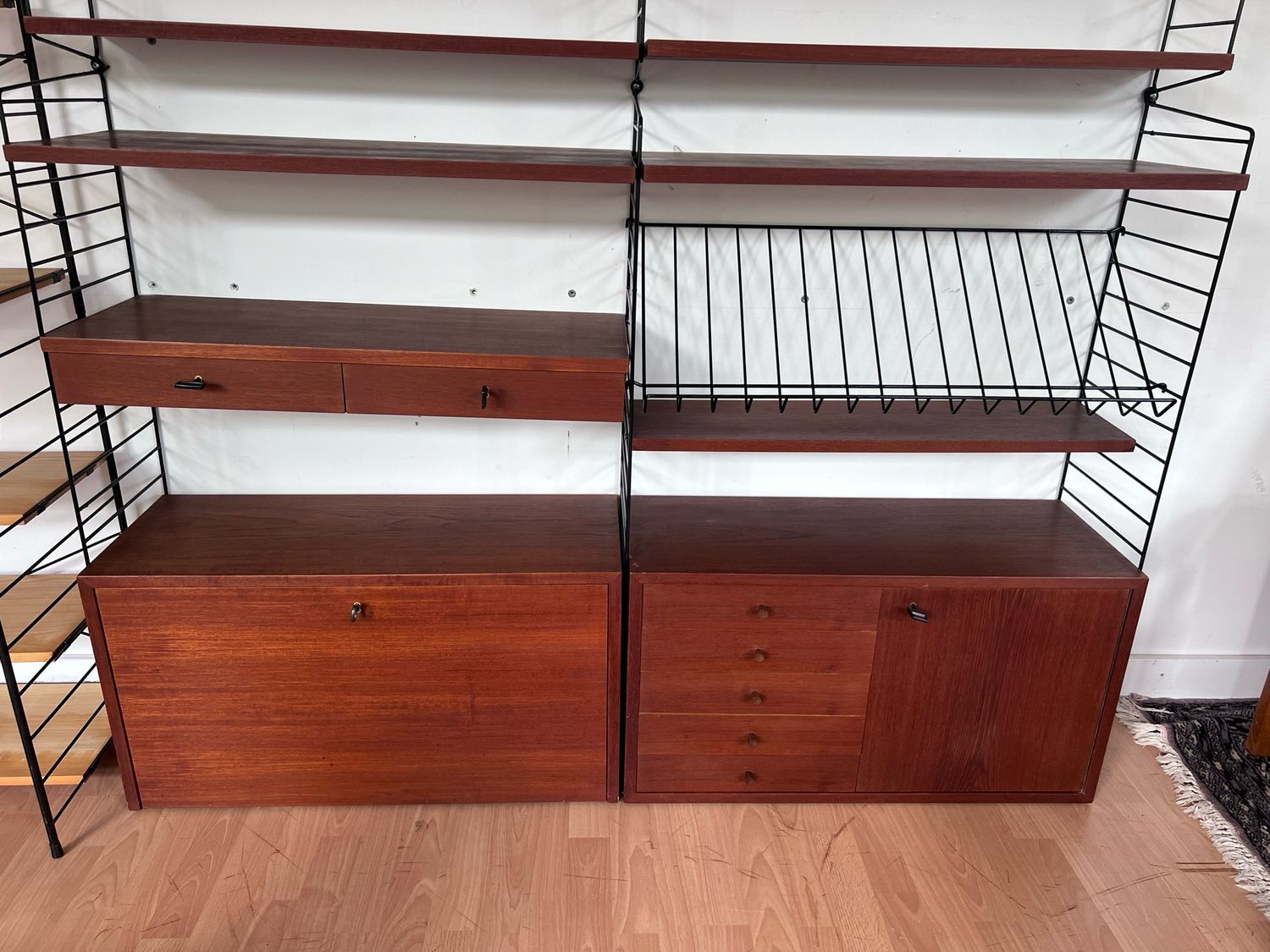 Original Stringregal Kajsa &amp; Nisse Strinning Danish Mid Century Vintage