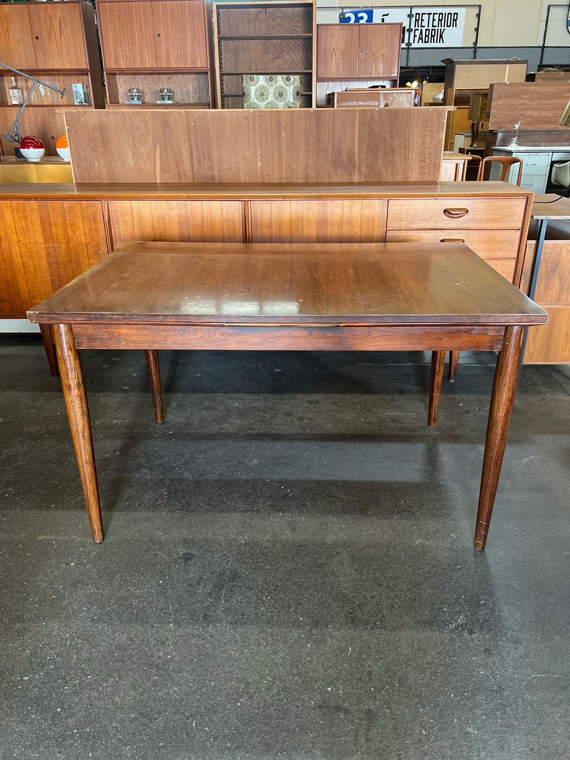 Tisch Esstisch Ausziehtisch Mid Century Vintage