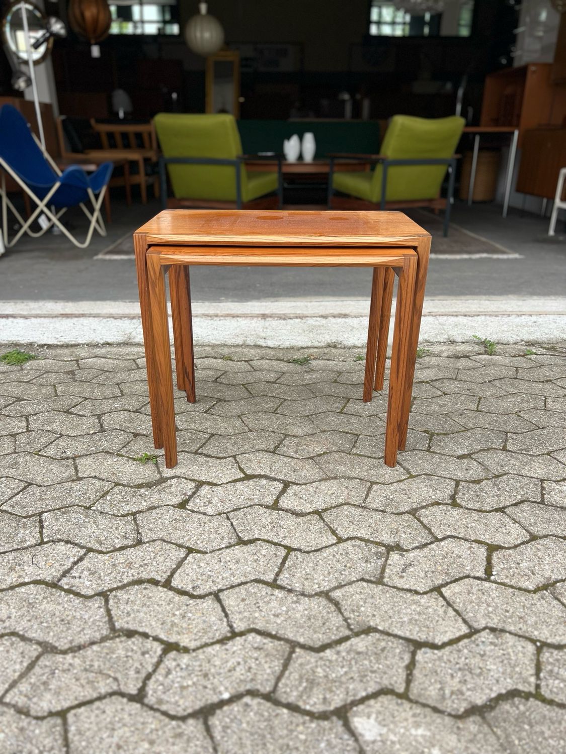 Tischchen Zweisatztischchen Coffee Table Mid Century Vintage